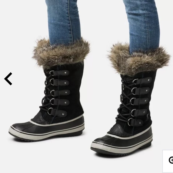 Sorel Joan of Arctic Women's Winter Snow Waterproof Leather Boots NL3481 Size 9 - Picture 2 of 8